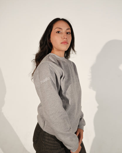 Crewneck Clásico Gris