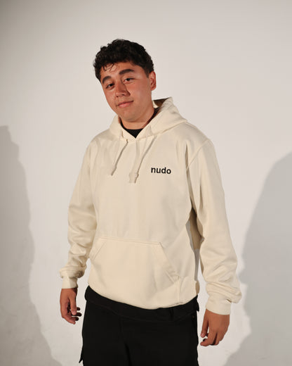 Hoodie Básico Marfil