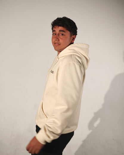 Hoodie Básico Marfil