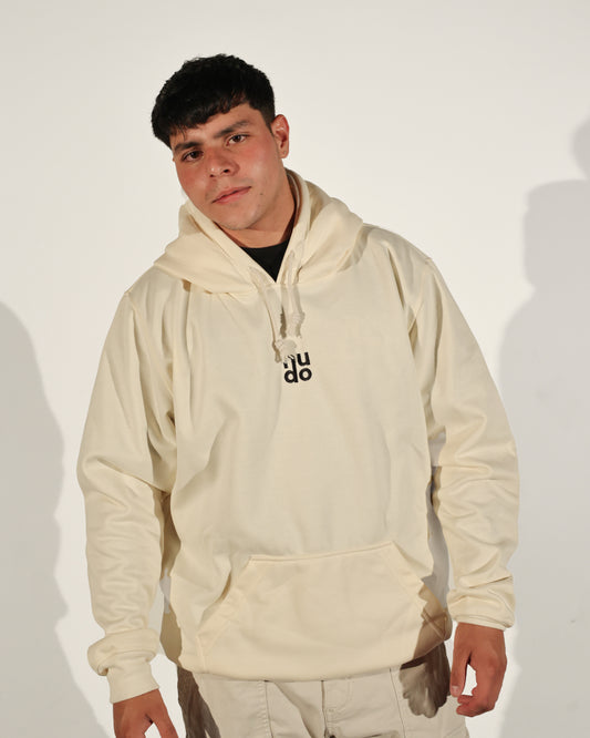 Hoodie Clásico Marfil