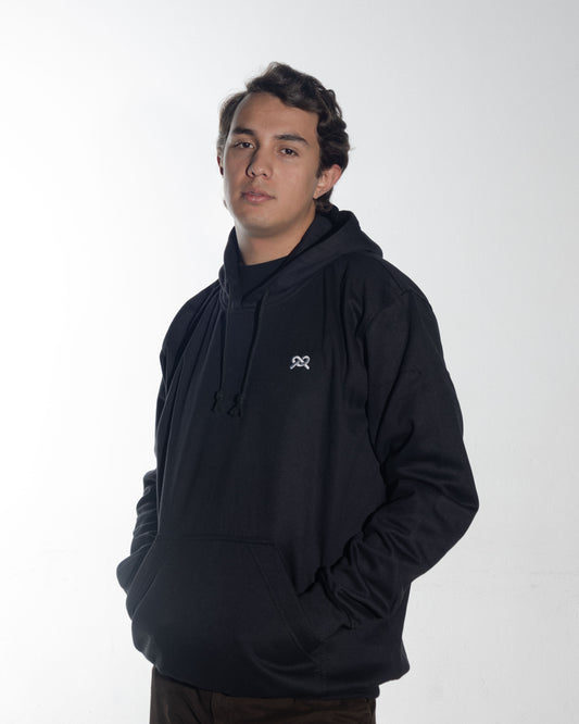 Hoodie Básico Negro