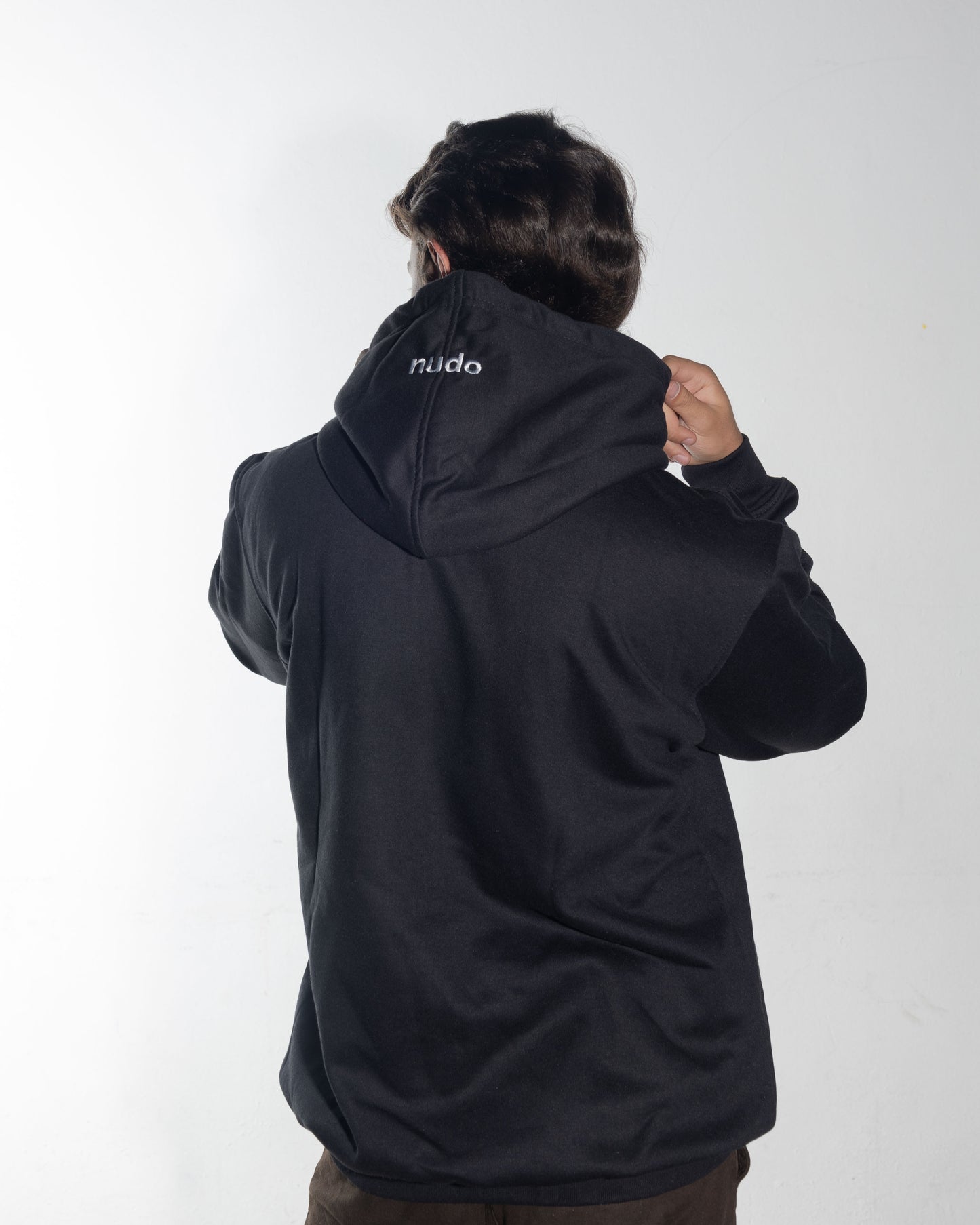 Hoodie Básico Negro